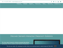 Tablet Screenshot of geneeworld.com